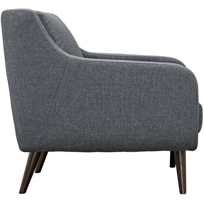 Verve Upholstered Fabric Armchair