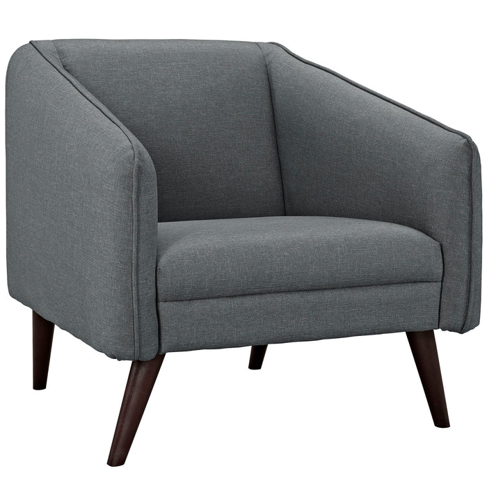 Slide Upholstered Fabric Armchair