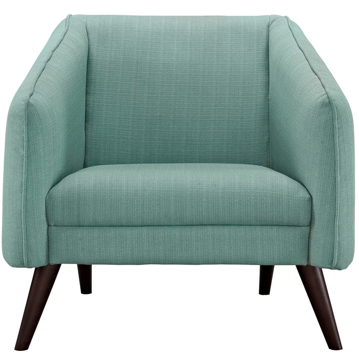 Slide Upholstered Fabric Armchair