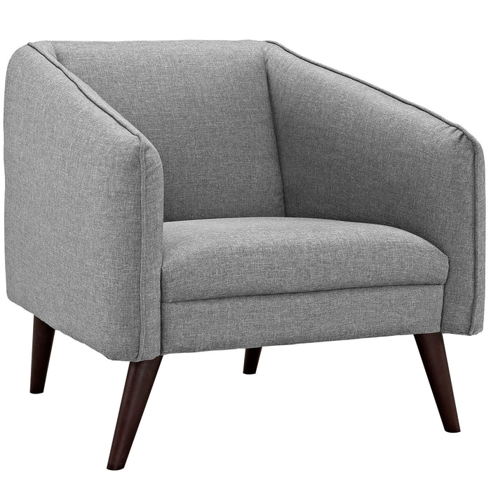 Slide Upholstered Fabric Armchair