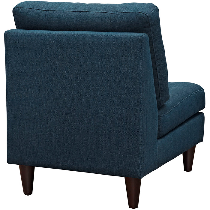 Empress Upholstered Fabric Lounge Chair