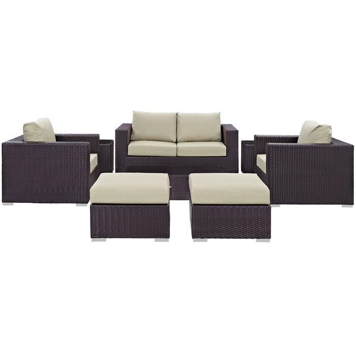 Convene 8 Piece Outdoor Patio Sofa Set