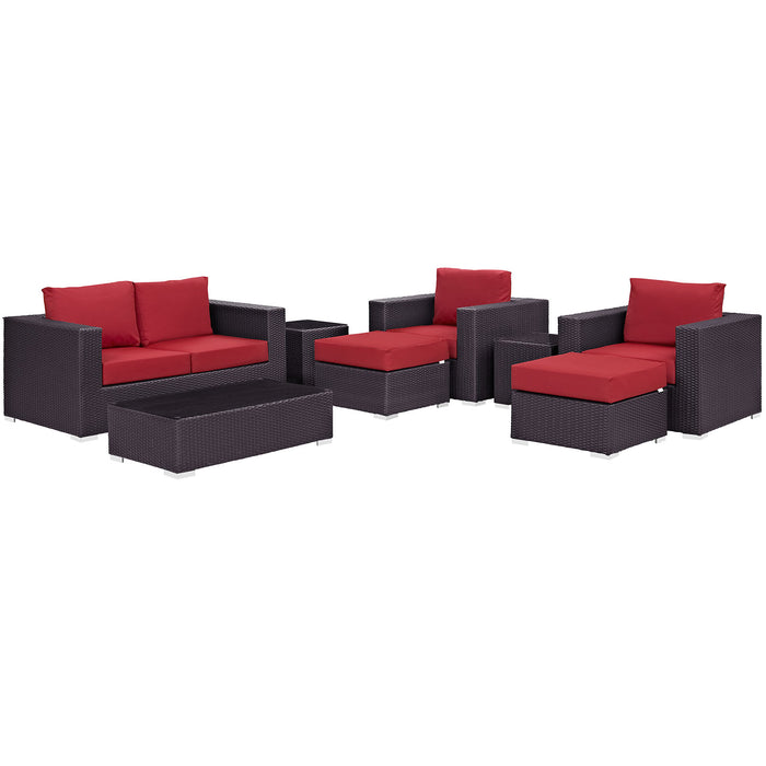 Convene 8 Piece Outdoor Patio Sofa Set