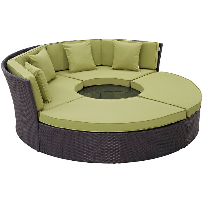 Convene Circular Outdoor Patio Daybed Set