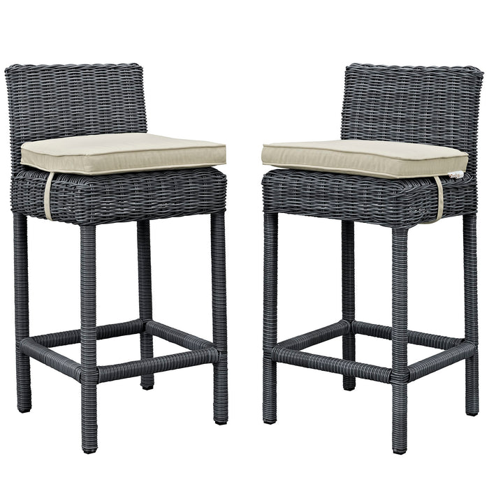 Summon 2 Piece Outdoor Patio Sunbrella® Pub Set