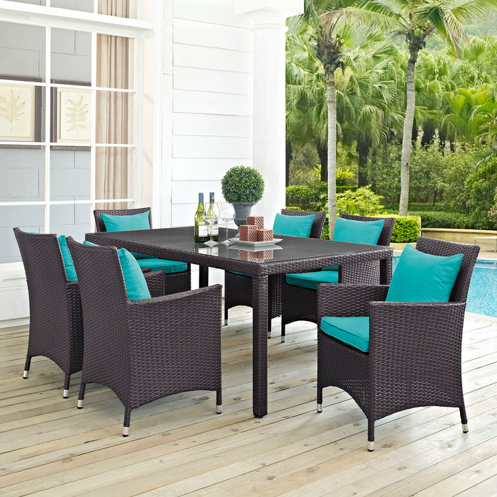 Convene 7 Piece Outdoor Patio Dining Set