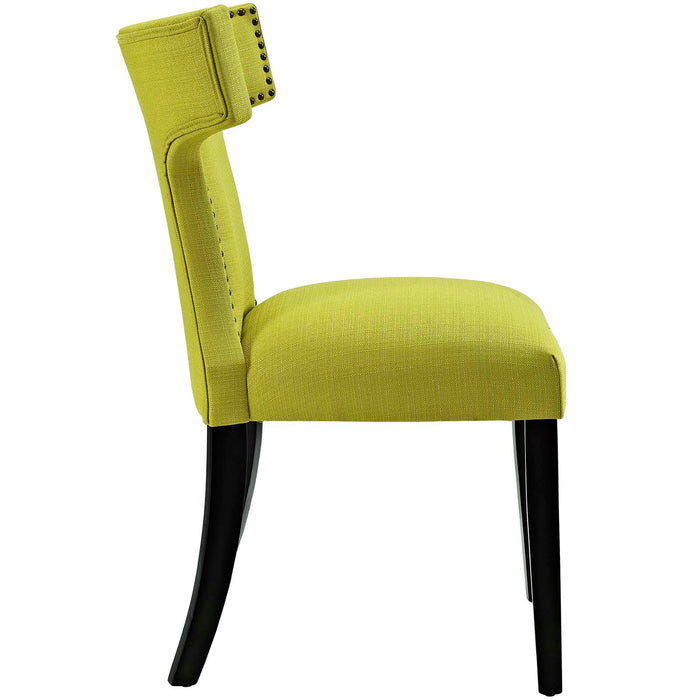 Curve Fabric Dining Chair