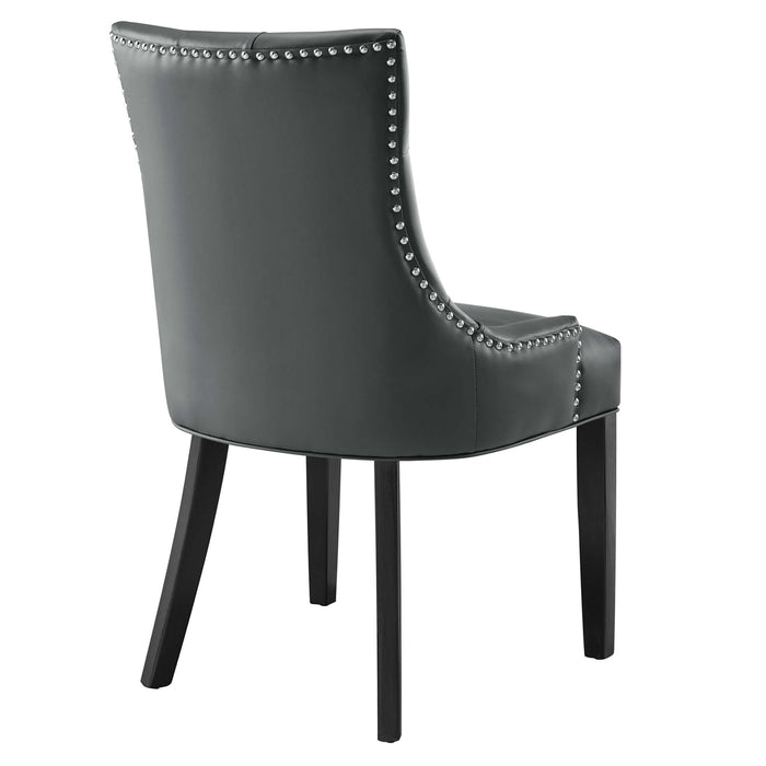 Regent Tufted Vegan Leather Dining Chair