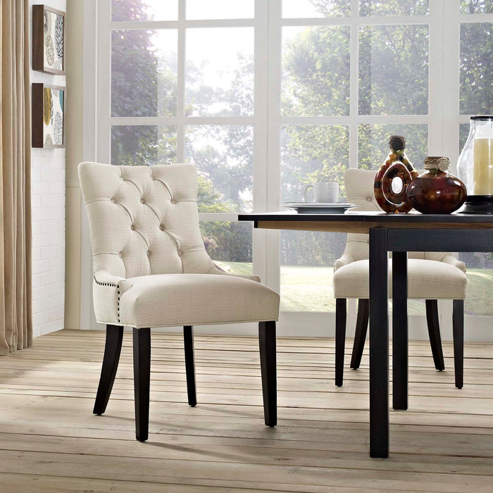 Regent Tufted Fabric Dining Chair