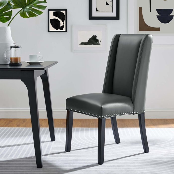 Baron Vegan Leather Dining Chair