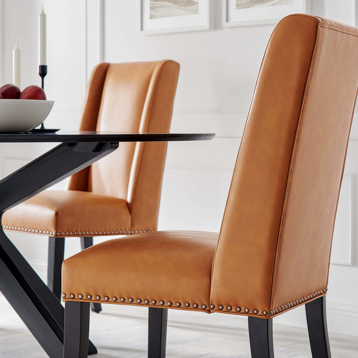 Baron Vegan Leather Dining Chair