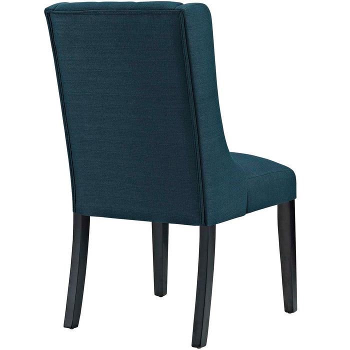 Baronet Button Tufted Fabric Dining Chair