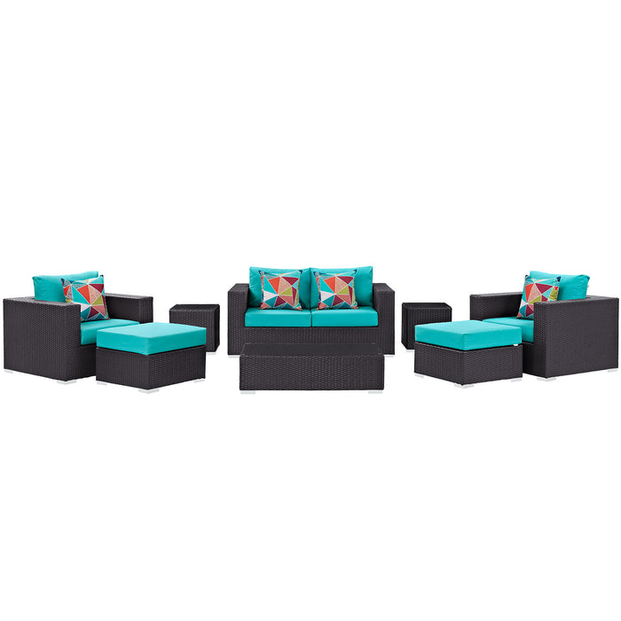 Convene 8 Piece Outdoor Patio Sofa Set