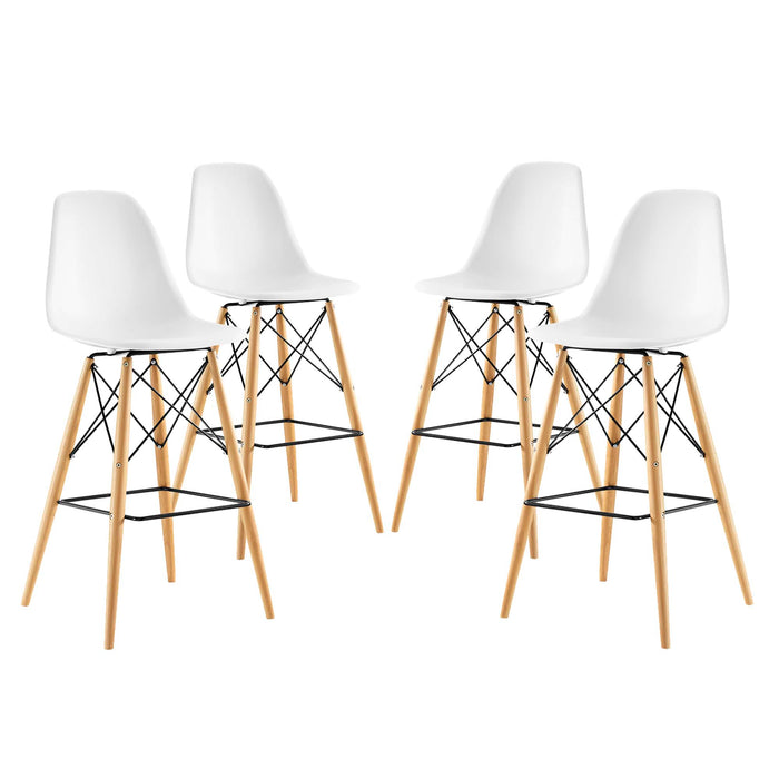 Pyramid Dining Side Bar Stool Set of 4