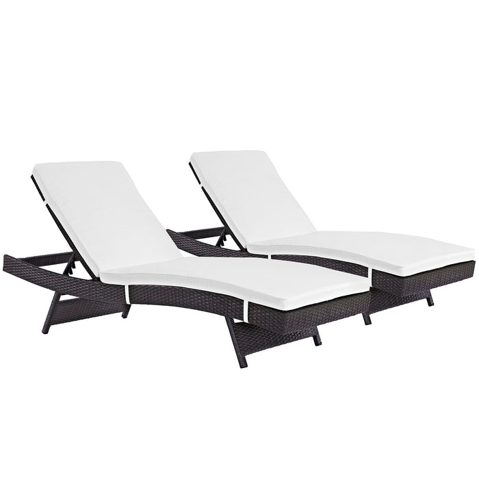 Convene Chaise Outdoor Patio Set of 2