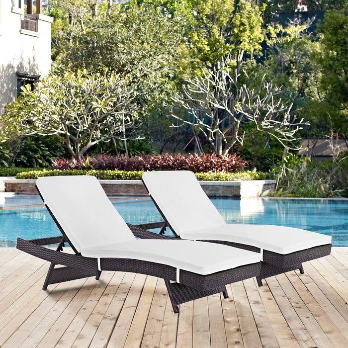 Convene Chaise Outdoor Patio Set of 2