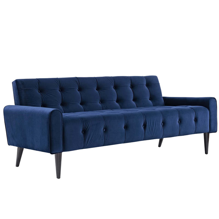 Delve Performance Velvet Sofa