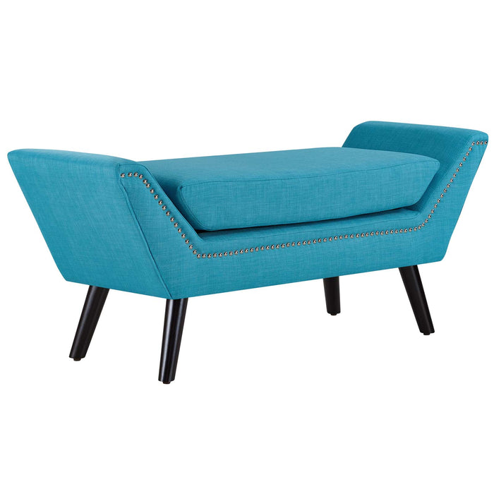 Gambol Upholstered Fabric Bench