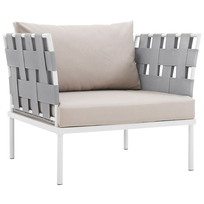 Harmony Outdoor Patio Aluminum Armchair