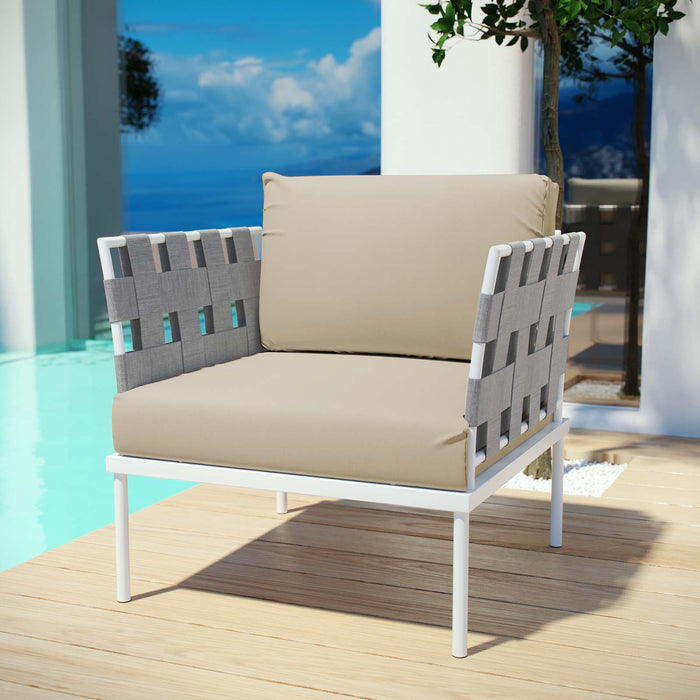 Harmony Outdoor Patio Aluminum Armchair