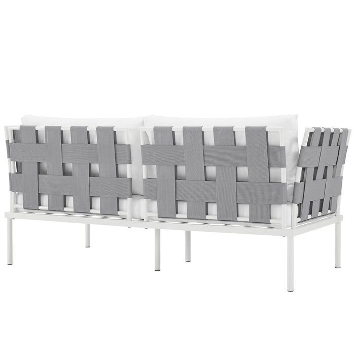 Harmony Outdoor Patio Aluminum Loveseat