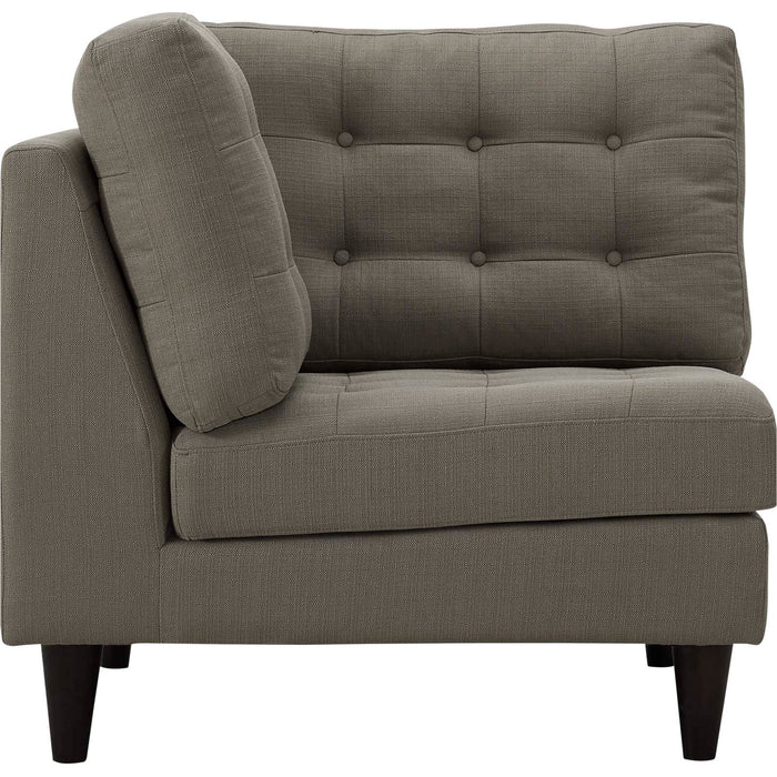 Empress Upholstered Fabric Corner Sofa