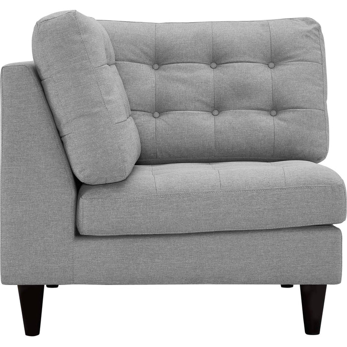 Empress Upholstered Fabric Corner Sofa