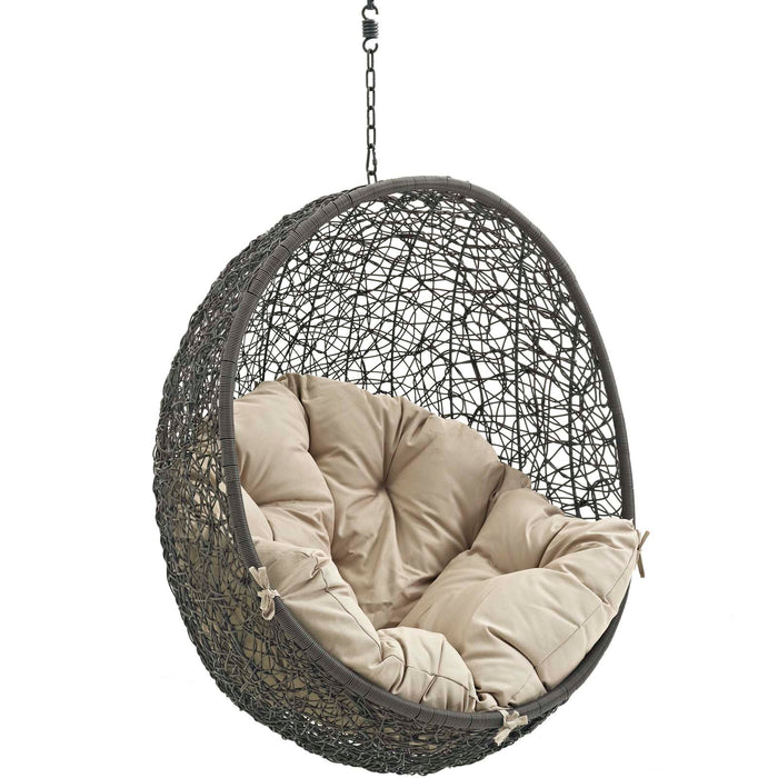 Hide Outdoor Patio Swing Chair Without Stand