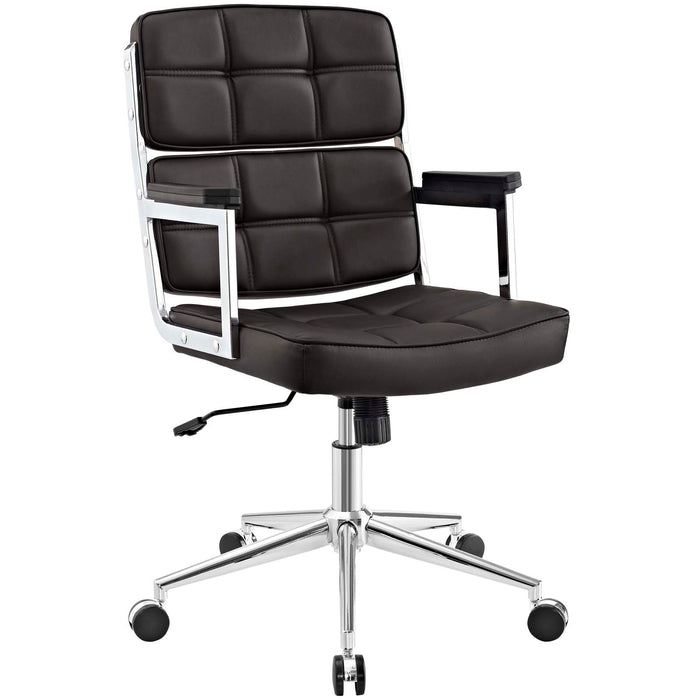 Portray Highback Upholstered Vinyl Office Chair