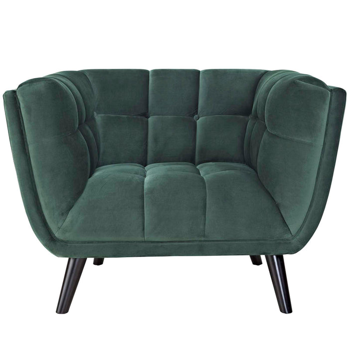 Bestow Performance Velvet Armchair