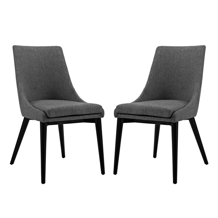 Viscount Dining Side Chair Fabric Set of 2