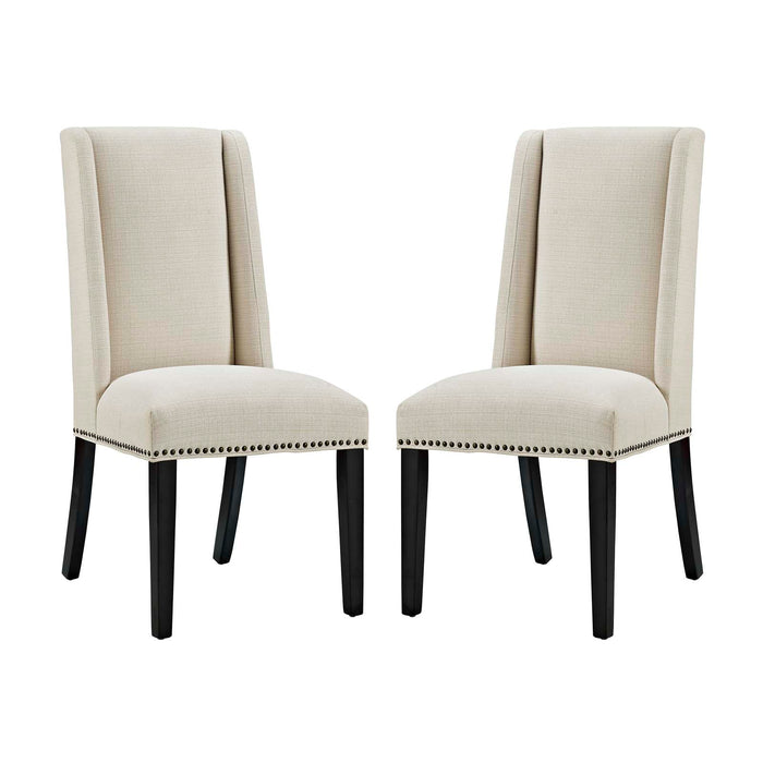 Baron Dining Chair Fabric Set of 2