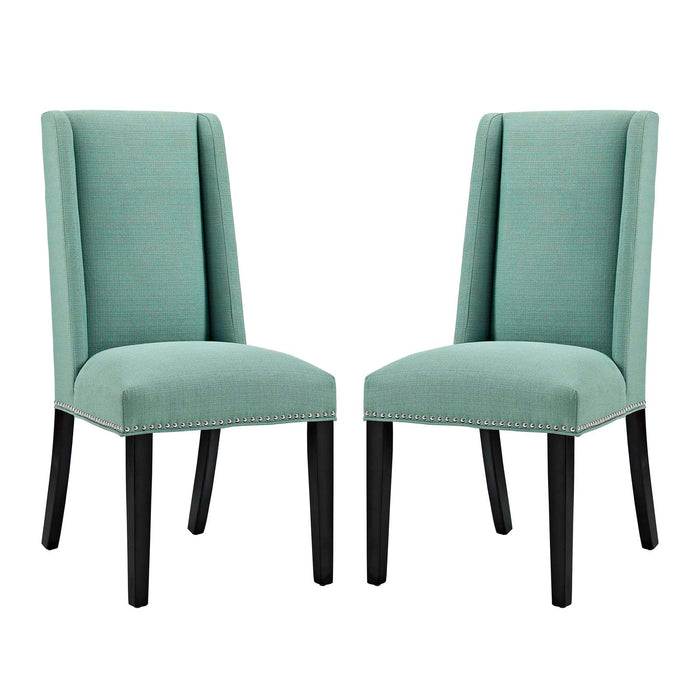 Baron Dining Chair Fabric Set of 2