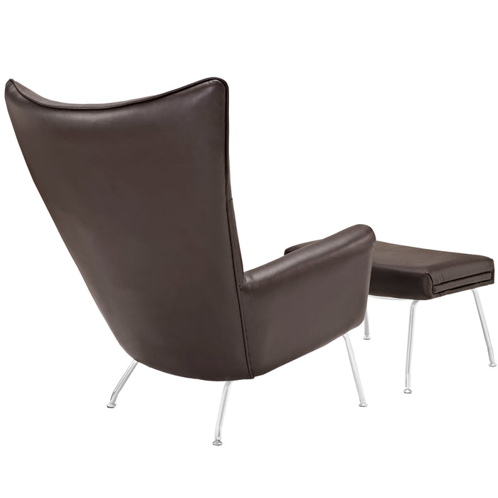 Class Leather Lounge Chair