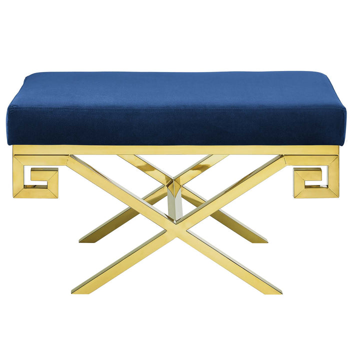 Rove Velvet Performance Velvet Bench