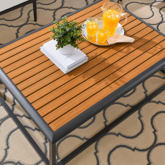 Stance Outdoor Patio Aluminum Coffee Table