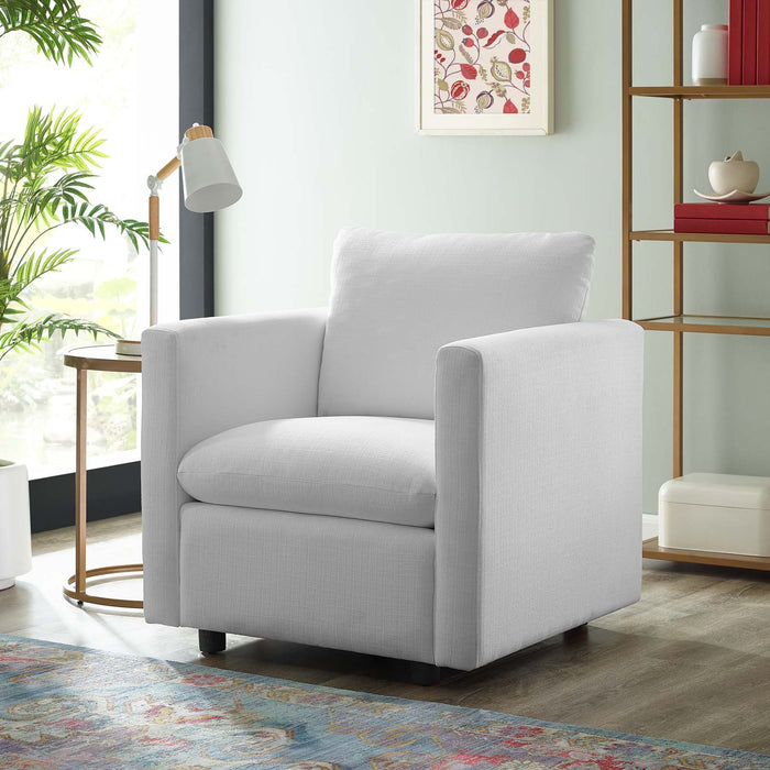 Activate Upholstered Fabric Armchair