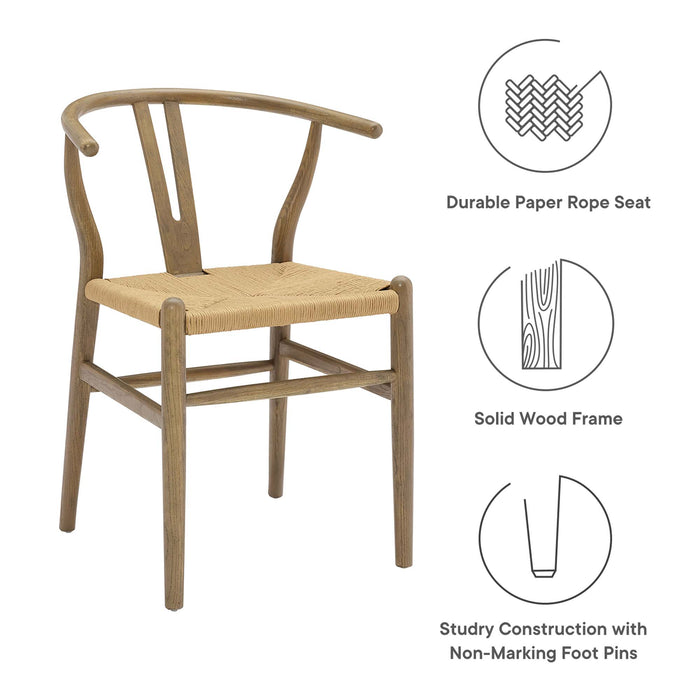 Amish Dining Wood Side Chair