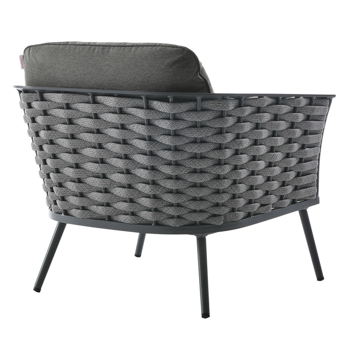 Stance Outdoor Patio Aluminum Armchair