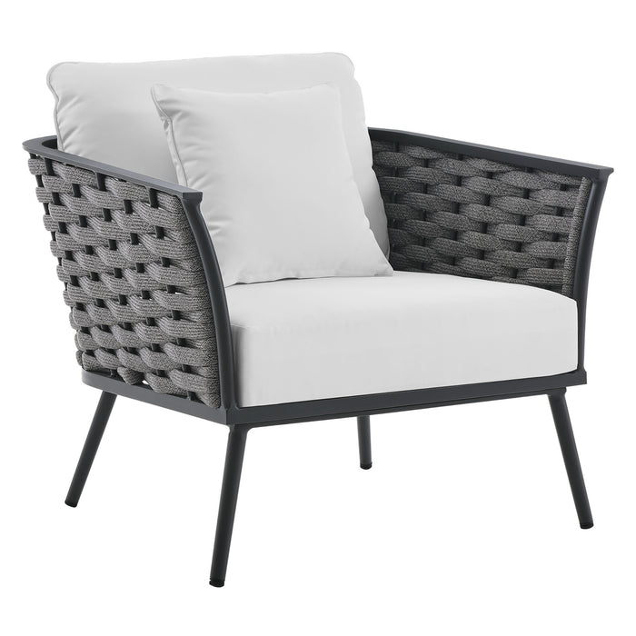 Stance Outdoor Patio Aluminum Armchair