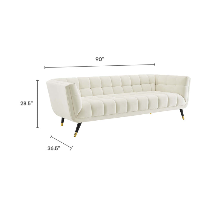 Adept Performance Velvet Sofa