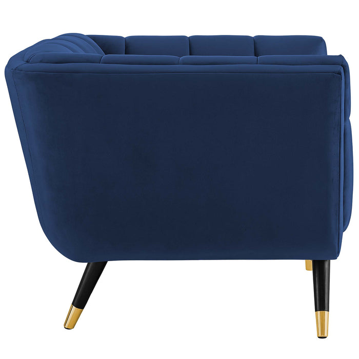 Adept Performance Velvet Armchair