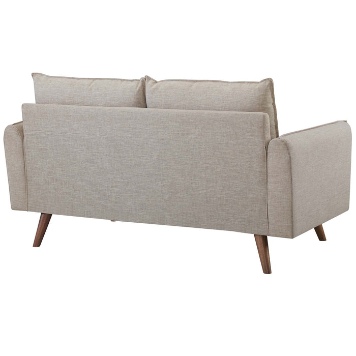 Revive Upholstered Fabric Loveseat