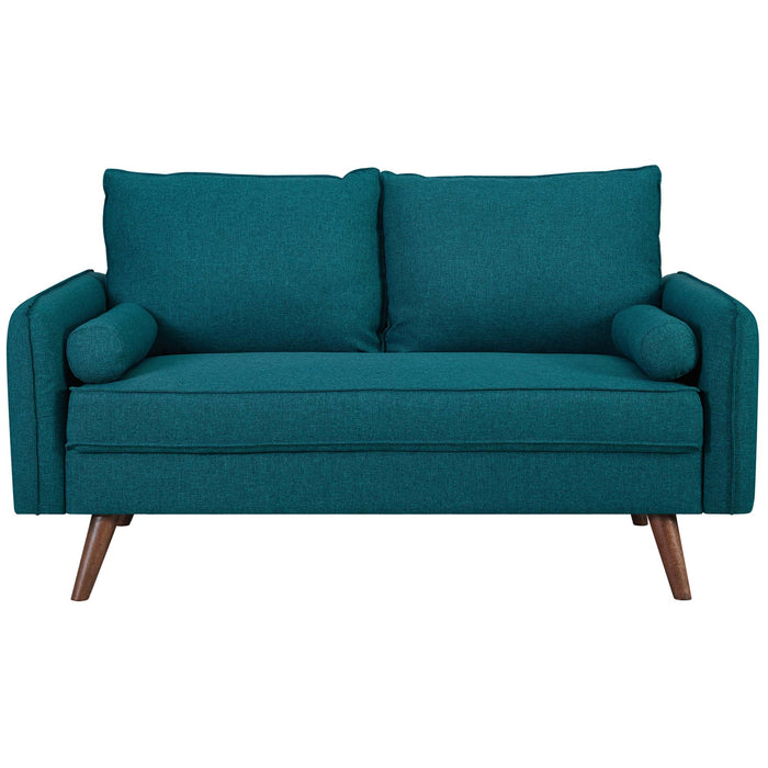 Revive Upholstered Fabric Loveseat