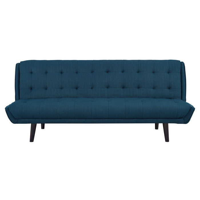 Glance Tufted Convertible Fabric Sofa Bed