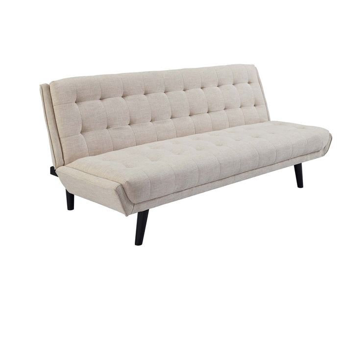 Glance Tufted Convertible Fabric Sofa Bed