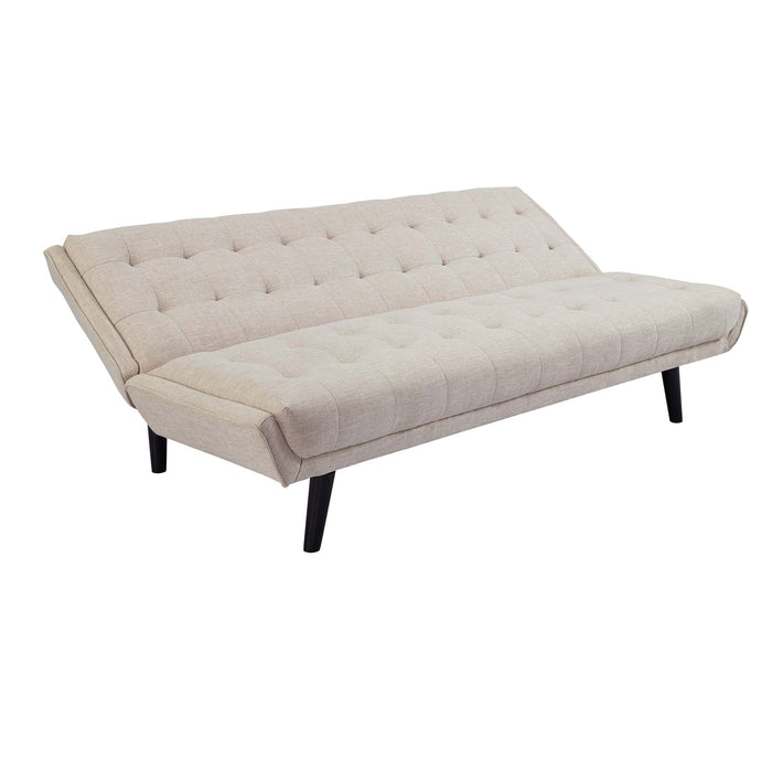 Glance Tufted Convertible Fabric Sofa Bed