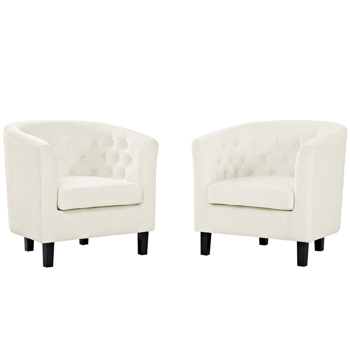 Prospect 2 Piece Performance Velvet Armchair Set