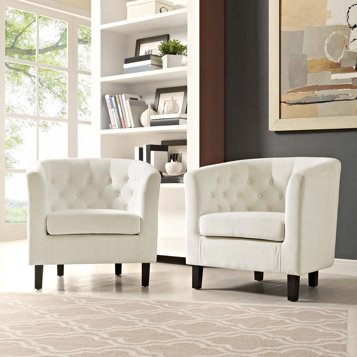 Prospect 2 Piece Performance Velvet Armchair Set