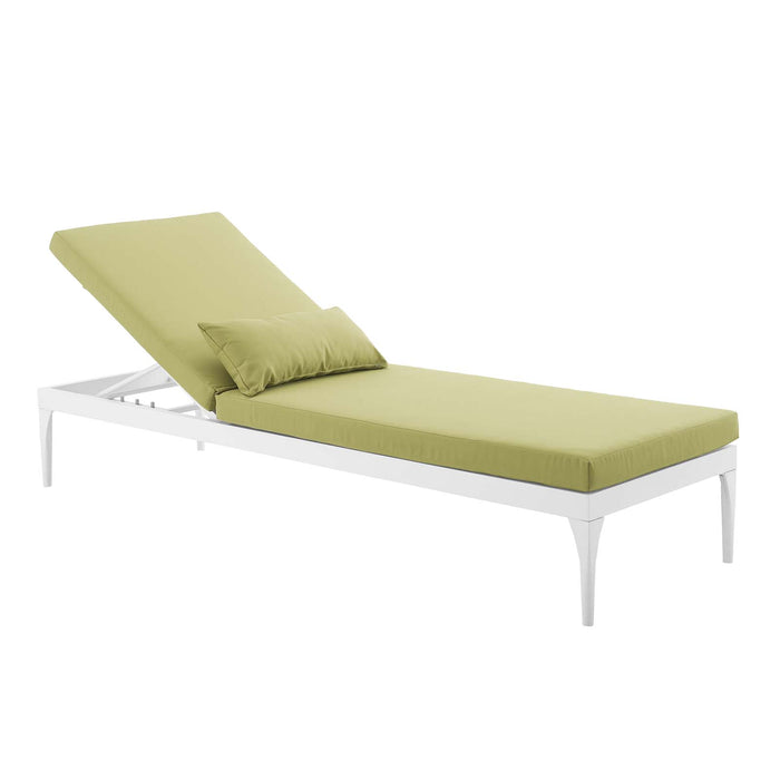 Perspective Cushion Outdoor Patio Chaise Lounge Chair